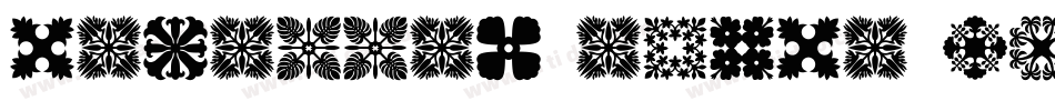 Hawaiian Aloha BTN Bold字体转换